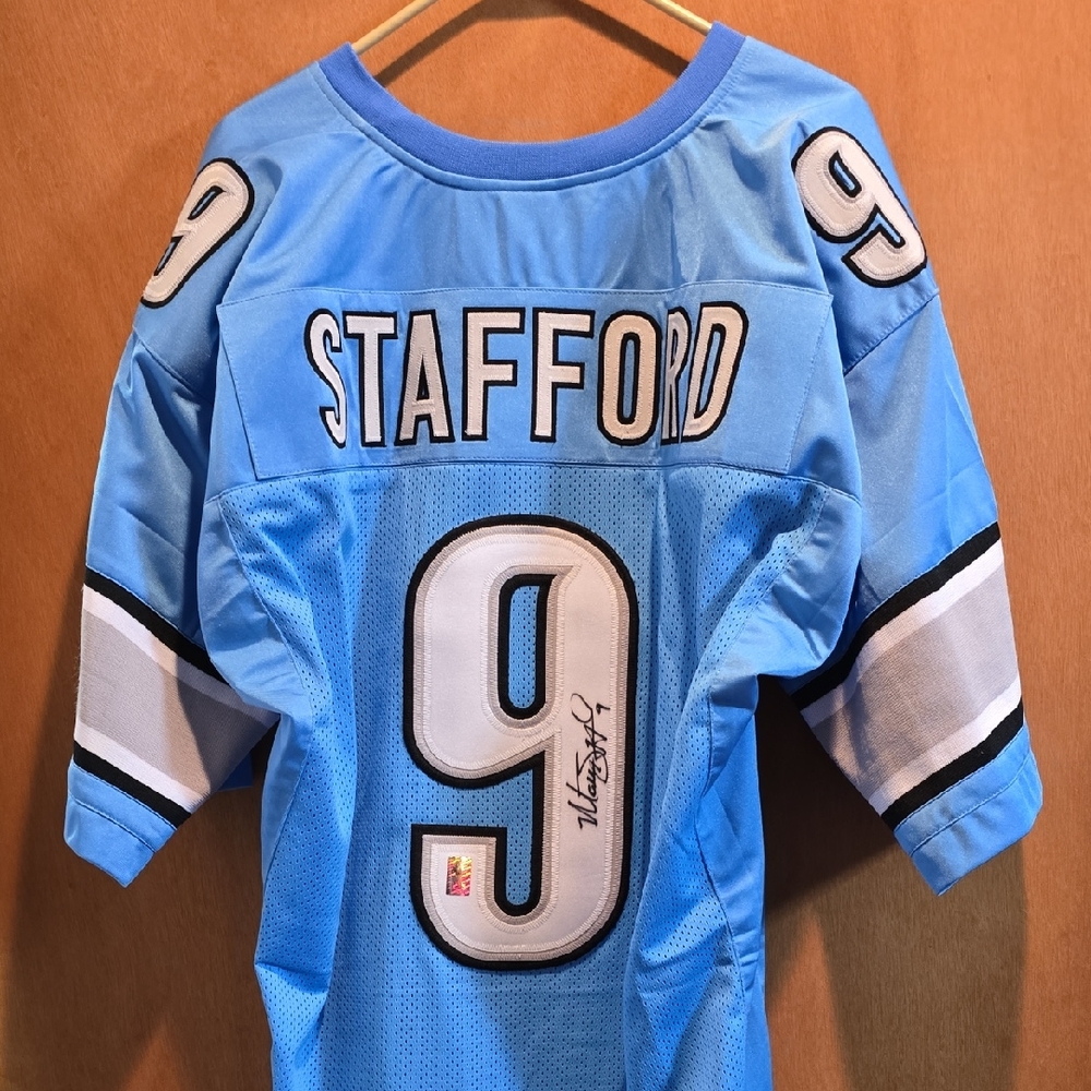 Matthew Stafford Custom Detroit Lions Jersey (XL)